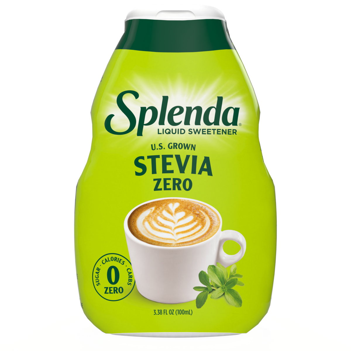Splenda Endulzante Líquido de Stevia Cultivada en EE. UU., grande - Frente