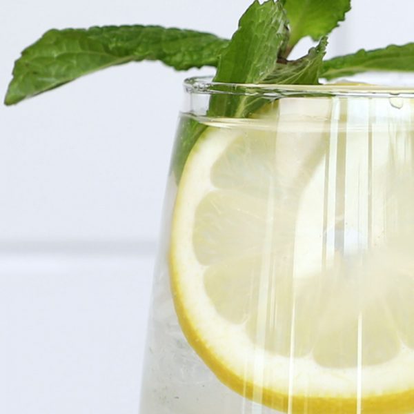 Lemon Mint Vodka Spritz