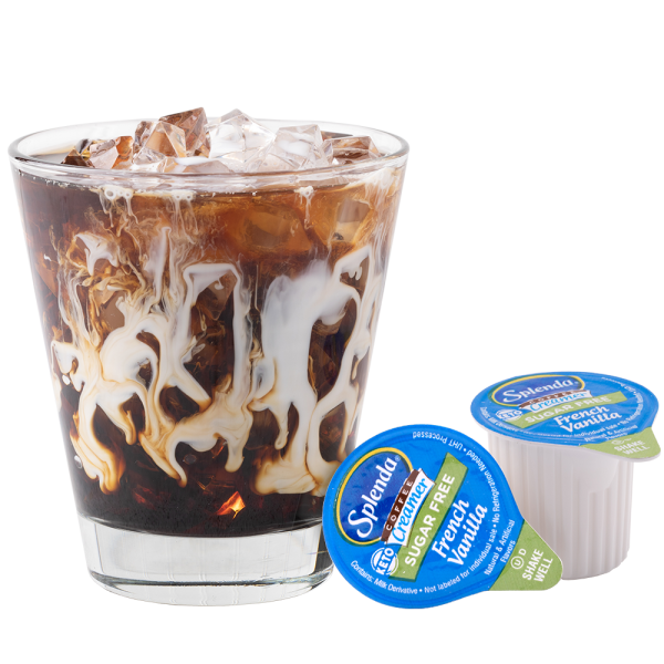 Splenda Creamer Cup and Coffee