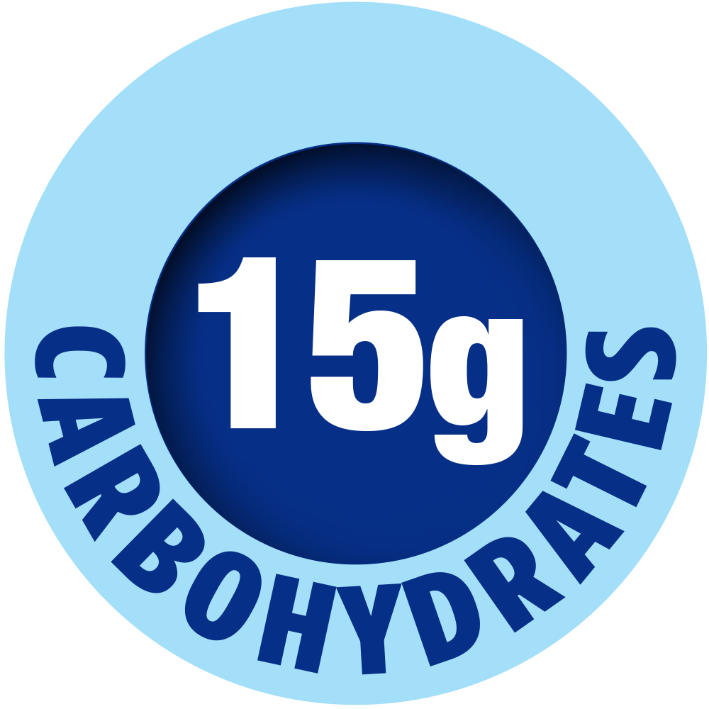 15 g de carbohidratos