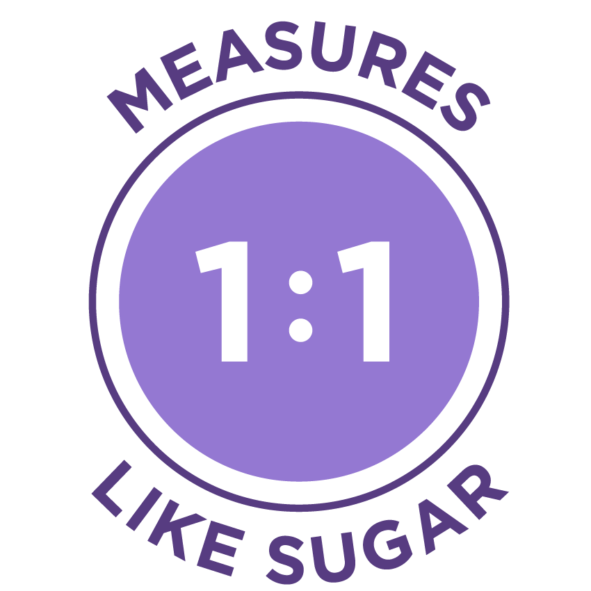Ícono de Se mide como el azúcar 1:1