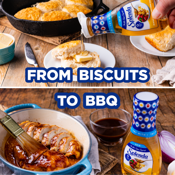 Splenda Multi-Use Syrup Biscuits to BBQ