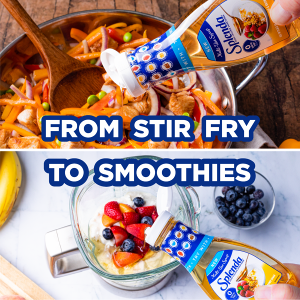 Splenda Multi-Use Syrup Stir Fry to Smoothies