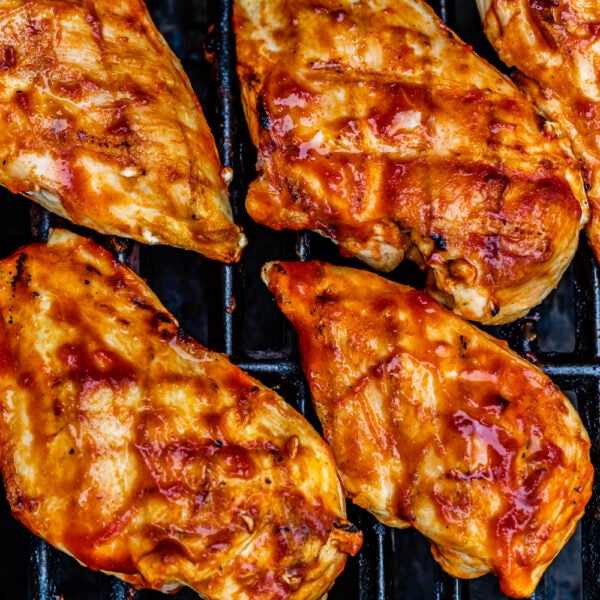 Grilled “Honey” BBQ Chicken