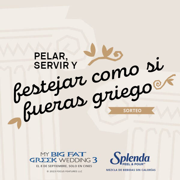 Peel, Pour & Party Greek Style Sweepstakes